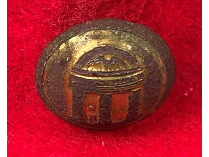 Georgia State Seal Cuff Button