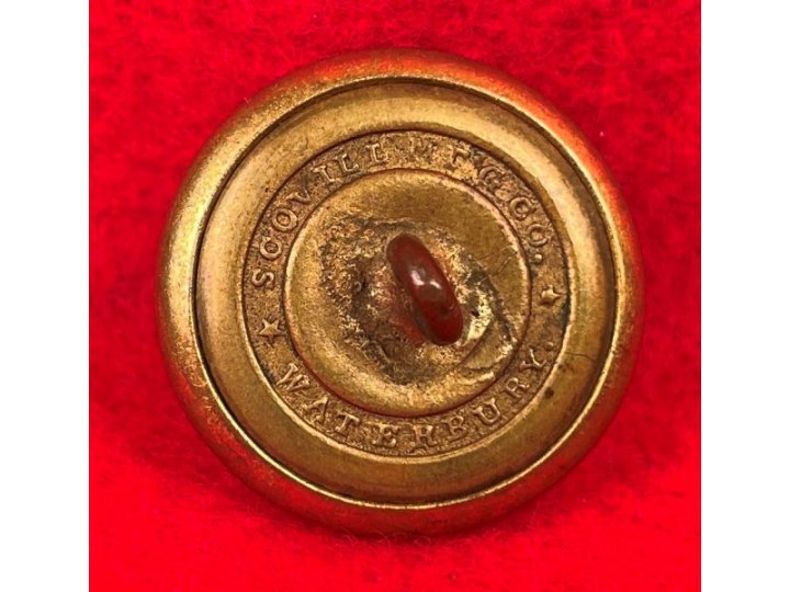 Vermont State Seal Coat Button