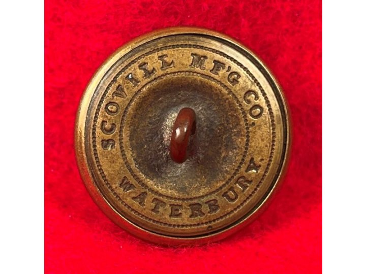 Maine State Seal Coat Button