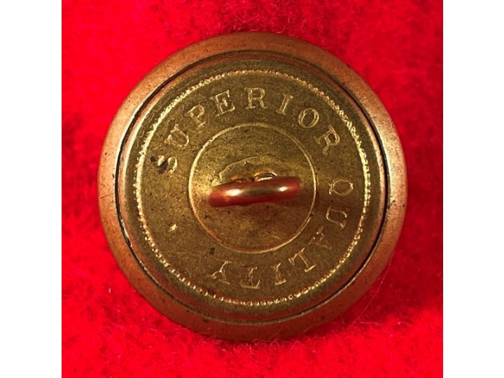 Confederate Infantry Coat Button - Lined I
