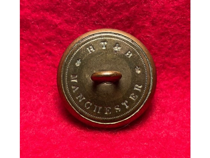 Confederate Rifleman Coat Button - Stippled "R"