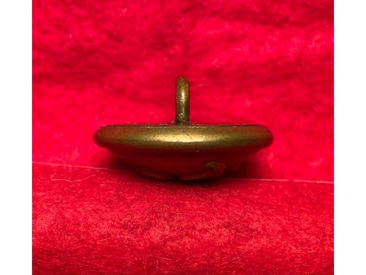 Confederate Rifleman Coat Button - Stippled "R"