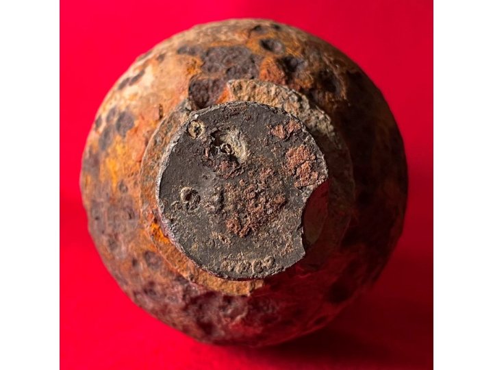 Federal 3-Inch Schenkl "Case-Shot" Shell with Combination Percussion and Time Fuze