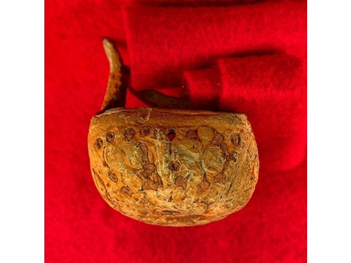 Brass Grip Cap for Single Shot Pre-Civil War Pistol Late 1700s - Early1800s - ON SALE