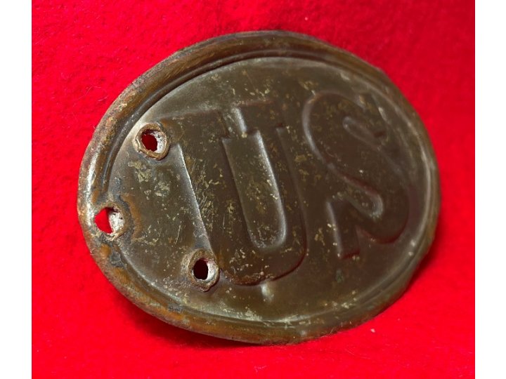 US Cartridge Box Plate Field Conversion to Waist Belt Buckle