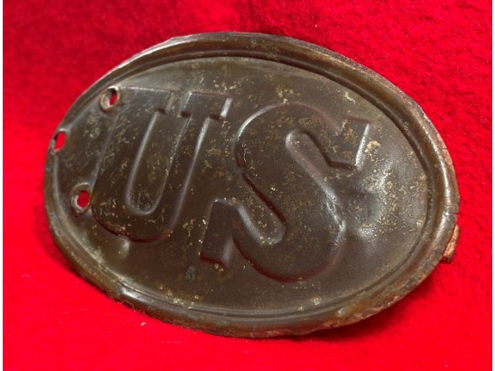 US Cartridge Box Plate Field Conversion to Waist Belt Buckle
