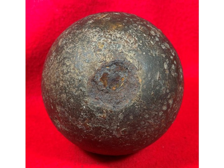 12-Pounder Solid Shot Cannonball