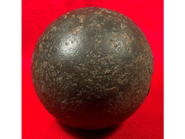 12-Pounder Solid Shot Cannonball