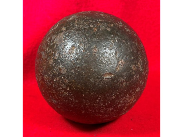 12-Pounder Solid Shot Cannonball
