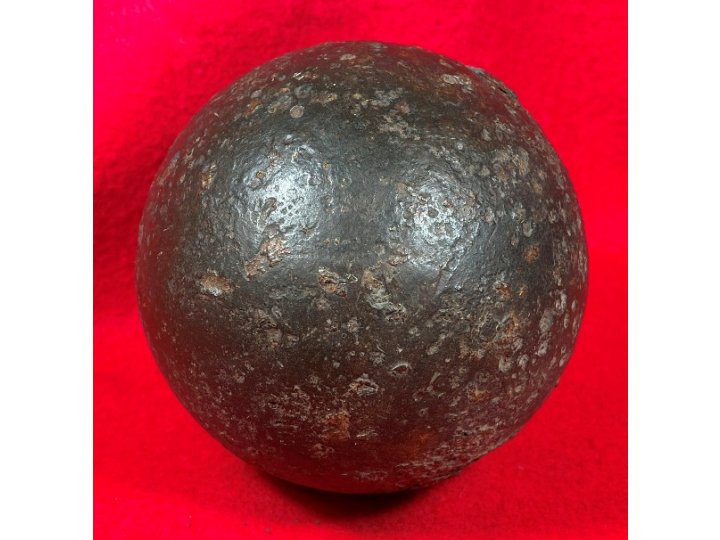 12-Pounder Solid Shot Cannonball