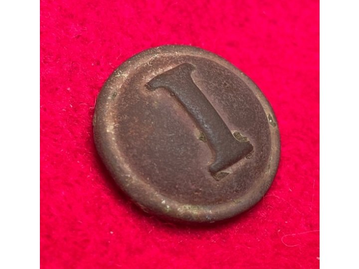 Confederate Infantry Coat Button