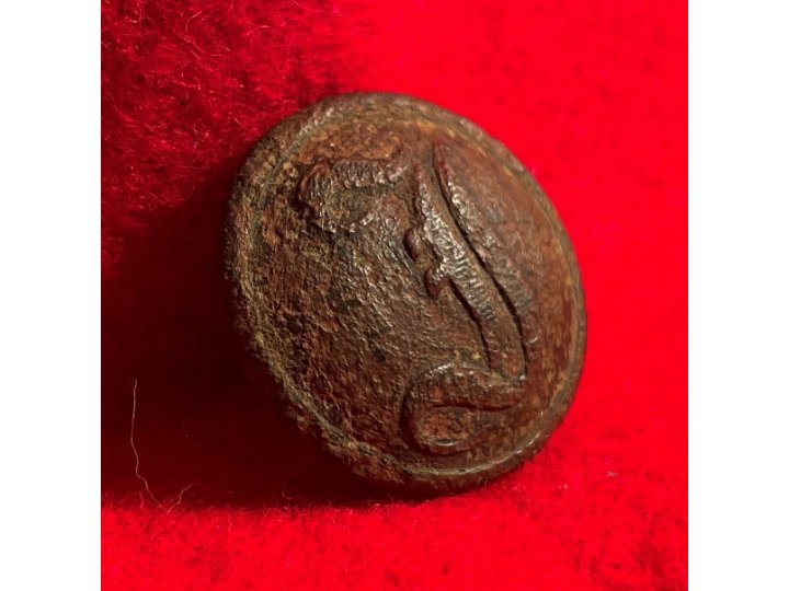 Confederate Infantry Coat Button - "Script I"
