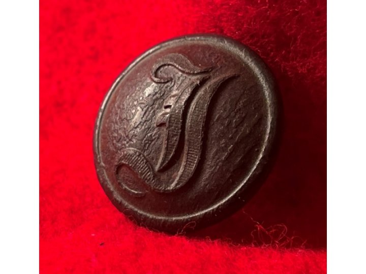 Confederate Infantry Coat Button - "Script I"