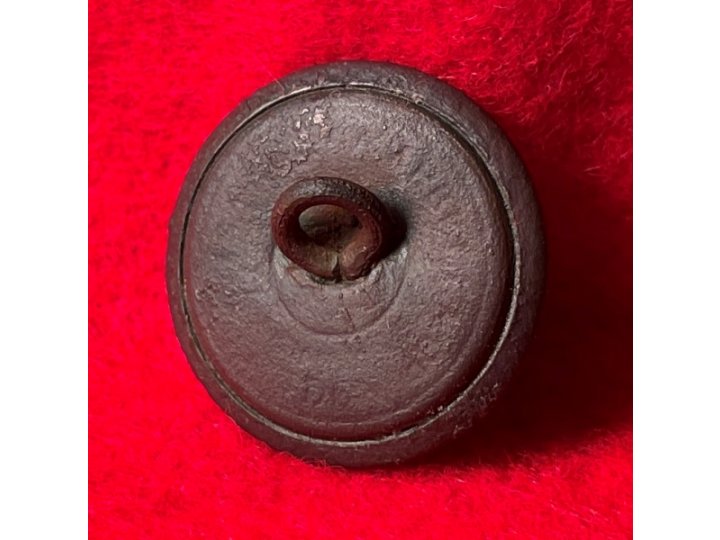 Confederate Infantry Coat Button - "Script I"