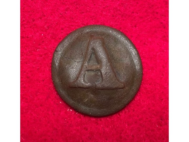 Confederate Artillery Coat Button
