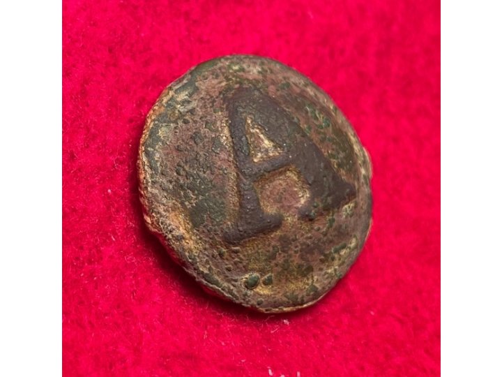 Confederate Artillery Coat Button