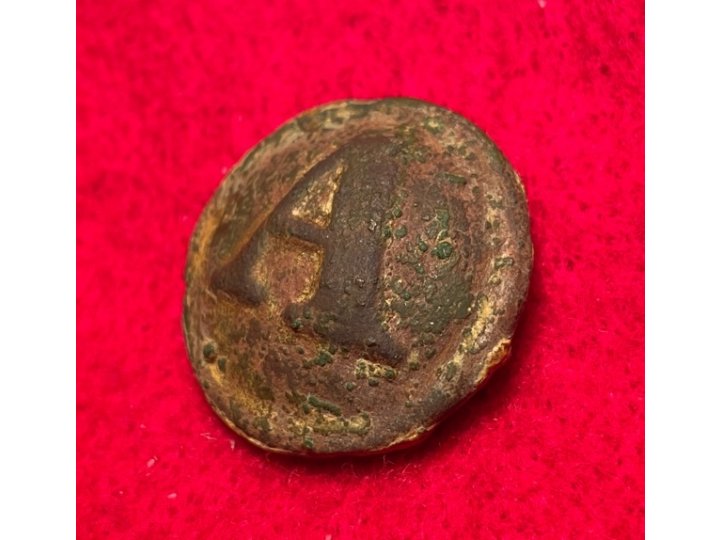 Confederate Artillery Coat Button