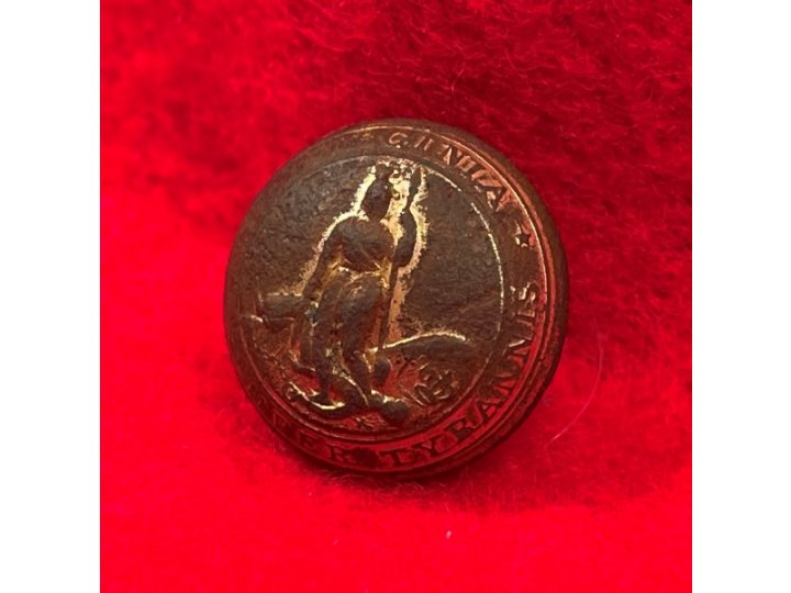 Virginia State Seal Cuff Button