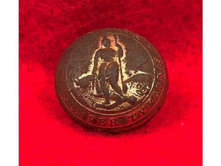 Virginia State Seal Cuff Button