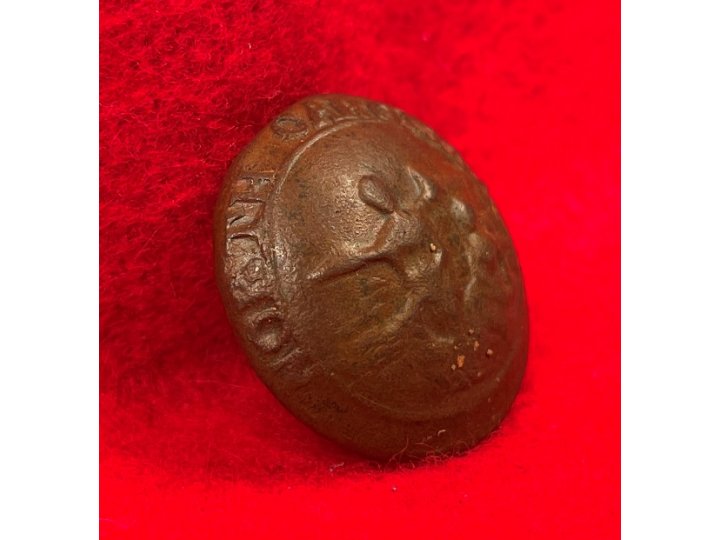 North Carolina State Seal Coat Button - Star in Channel