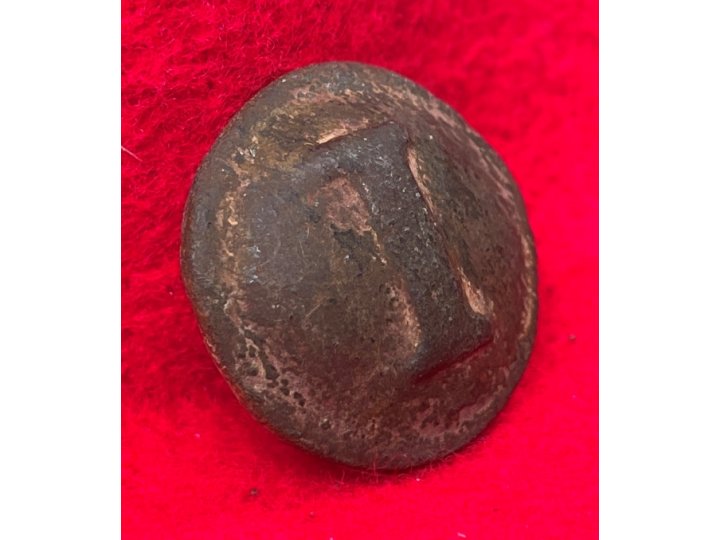 Confederate Infantry Coat Button - Block I