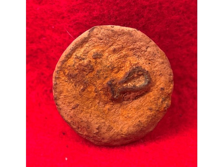 Confederate Infantry Coat Button - Block I