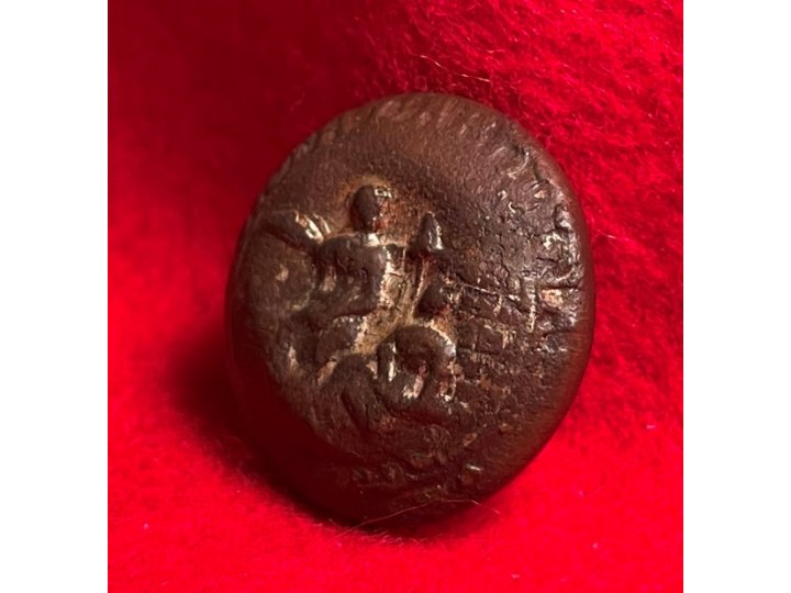 North Carolina State Seal Coat Button