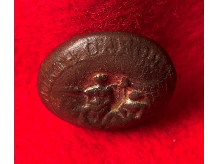 North Carolina State Seal Coat Button