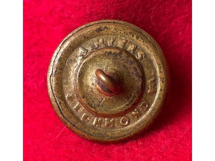 North Carolina State Seal Coat Button