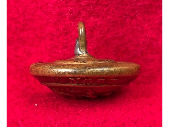 North Carolina State Seal Coat Button