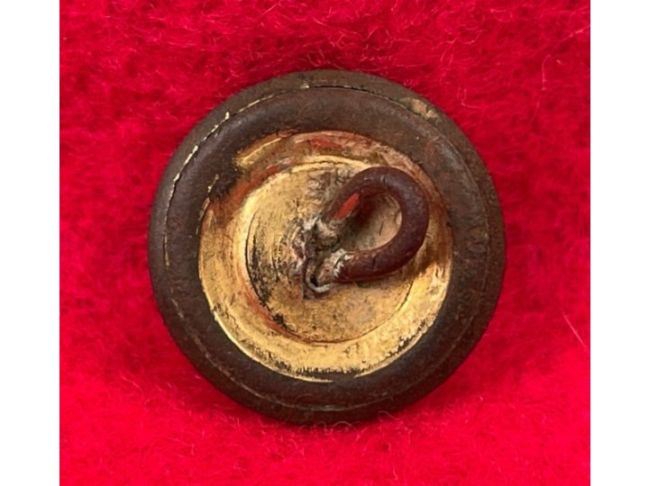 North Carolina State Seal Button - Rare Unusual 15.5 mm Size