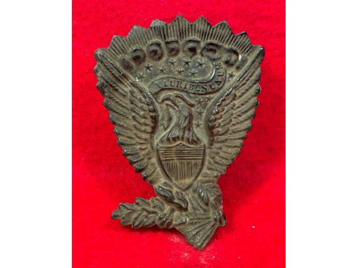 Federal "Jeff Davis" Hat Plate