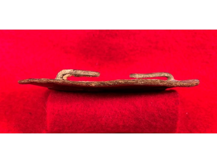 US Belt Buckle - Personalized with Carved Initials & Company