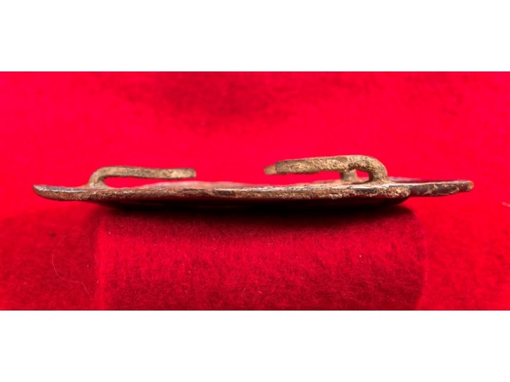 US Belt Buckle - Personalized with Carved Initials & Company