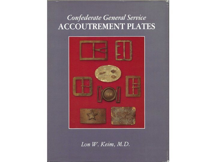 Militia Oval Belt Plate - Circa 1812 - Published in Keim