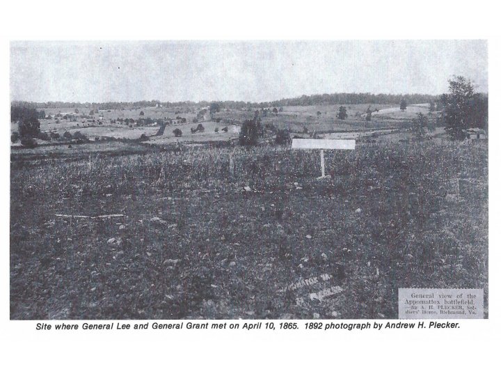 The Appomattox Paroles April 9-15, 1865