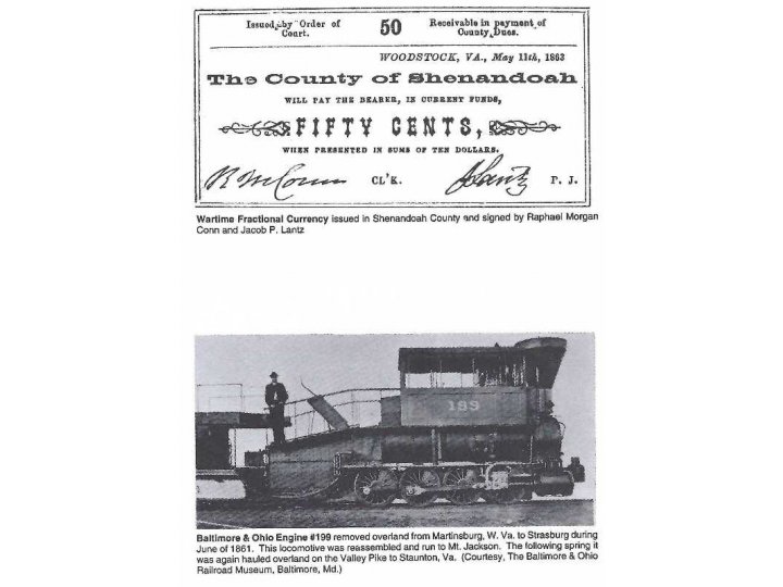 Shenandoah County in the Civil War - Numbered and Signed