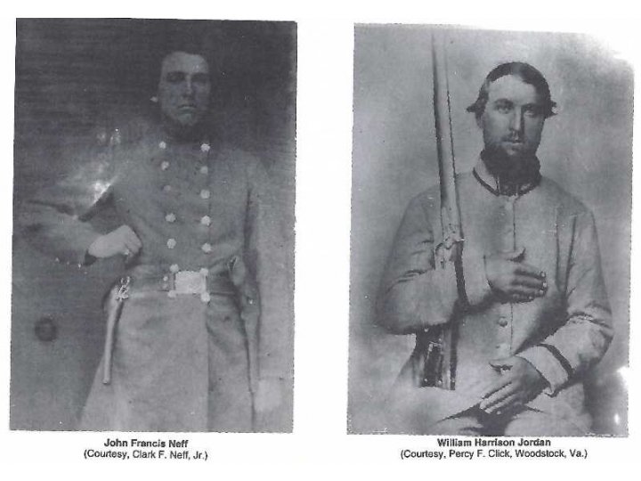 Shenandoah County in the Civil War - Numbered and Signed