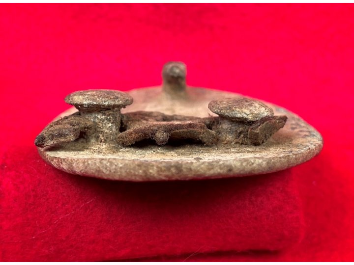 US Waist Belt Buckle - Flat Bottom "U" - 15th Mass. Infantry - High Quality