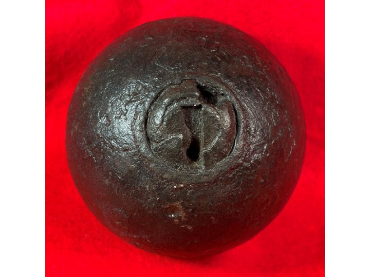 Federal12-Pounder Case-Shot with Bormann Time Fuze