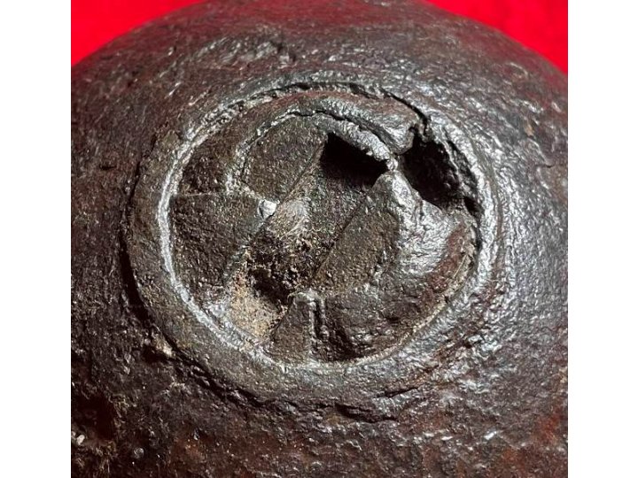 Federal12-Pounder Case-Shot with Bormann Time Fuze