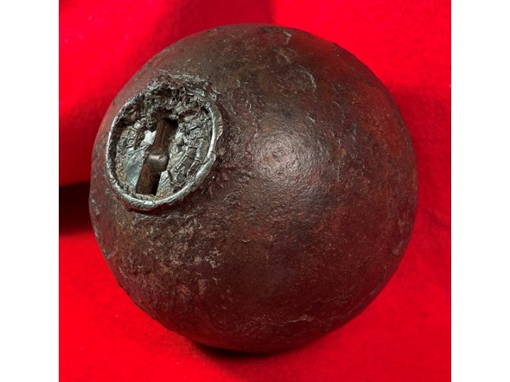 Federal 12-Pounder Case-Shot with Bormann Time Fuze with Star & Asterisk