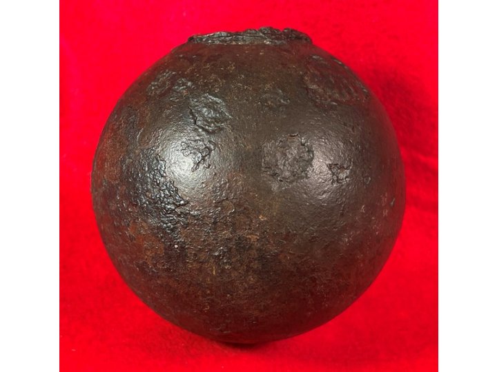 Federal 12-Pounder Case-Shot with Bormann Time Fuze with Star & Asterisk