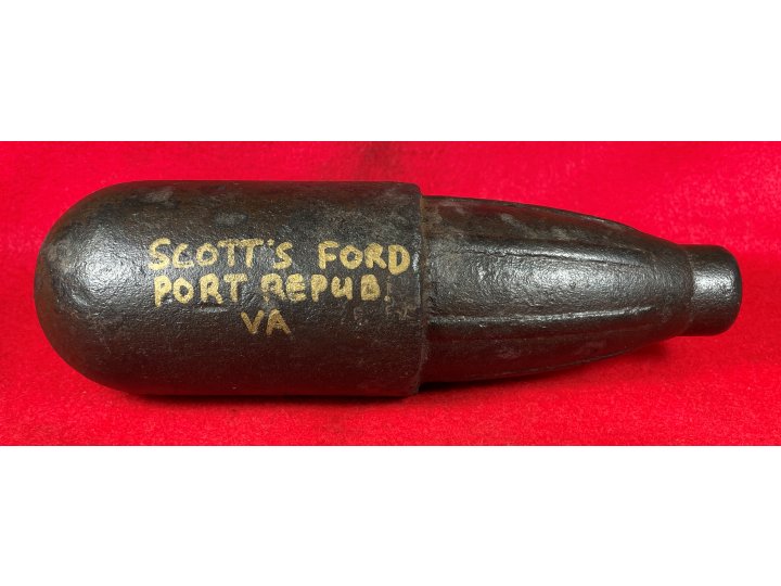 Federal 3-Inch Schenkl "Case-Shot" Artillery Shell