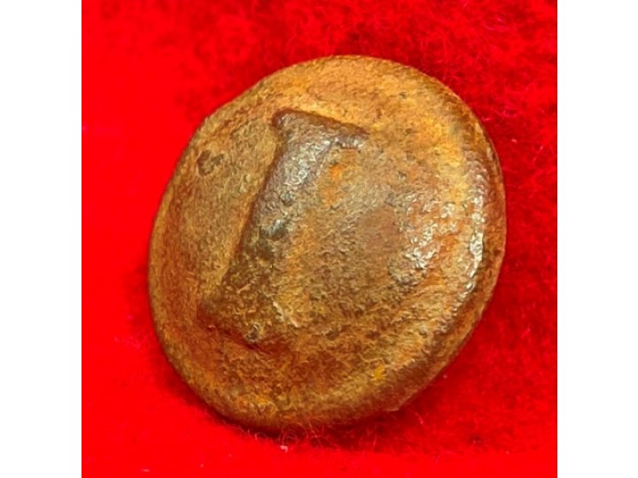 Confederate Infantry Coat Button - Block "I" - Front Only