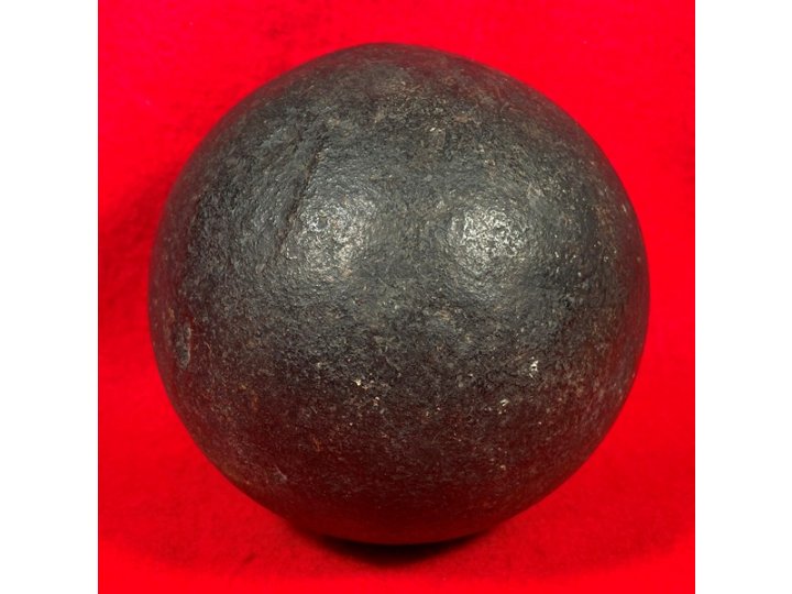 12-Pounder Solid Shot Cannonball