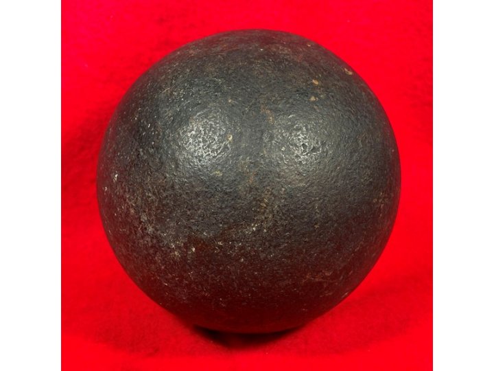 12-Pounder Solid Shot Cannonball