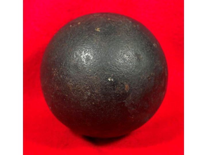 12-Pounder Solid Shot Cannonball