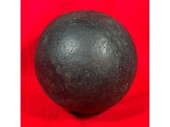 12-Pounder Solid Shot Cannonball