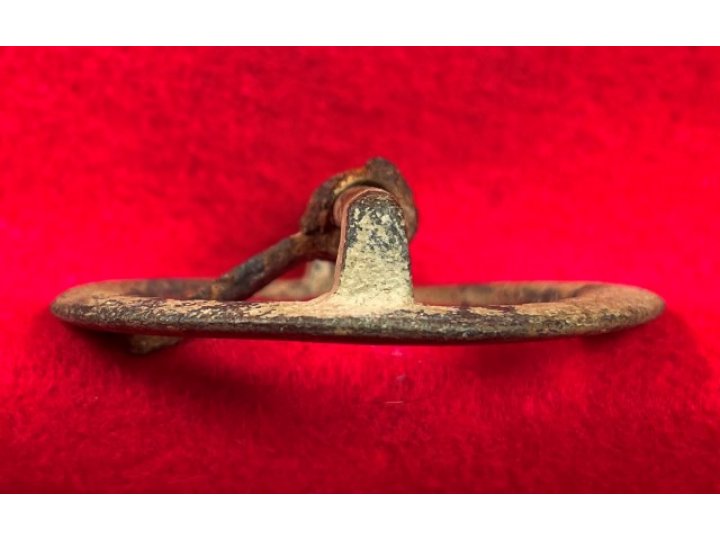 Cast Brass Round Buckle - Totopotomoy, VA 